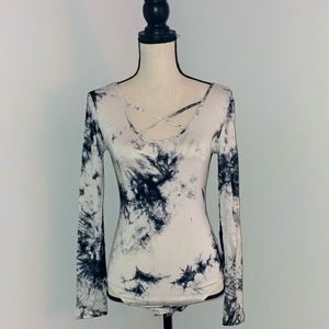 Tie dye body suit